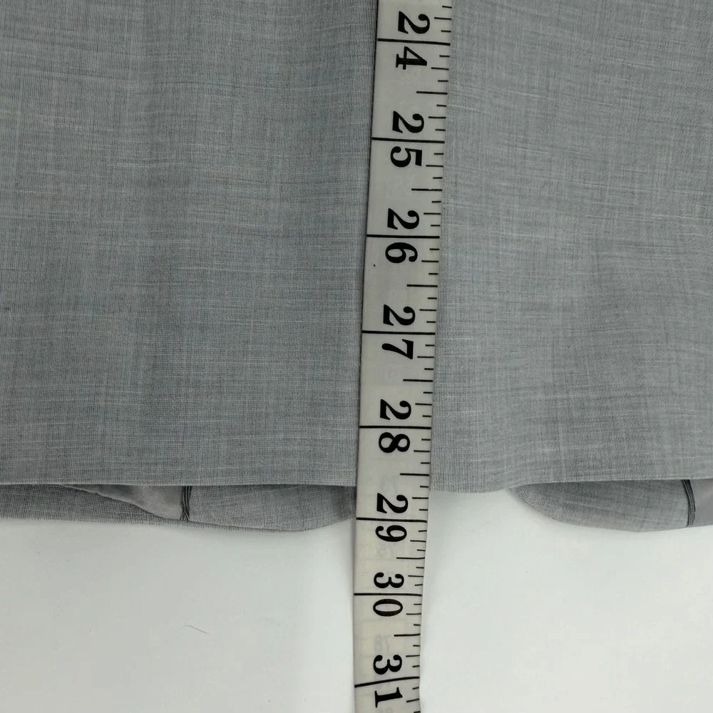 J.Ferrar Suit Jacket Mens 42S Cool Gray Ultra Comfort Slim Fit Blazer Stretch